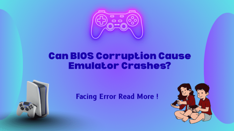 Can BIOS Corruption Cause Emulator Crashes?